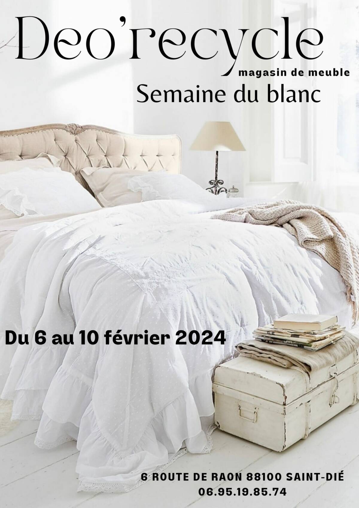 Vente exceptionnelle de linge de maison Neuf et ancien Épinal 1